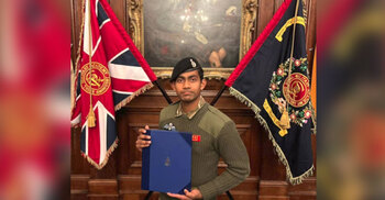 রয়্যাল মিলিটারি একাডেমির আন্তর্জাতিক অ্যাওয়ার্ড পেলেন রিফাত