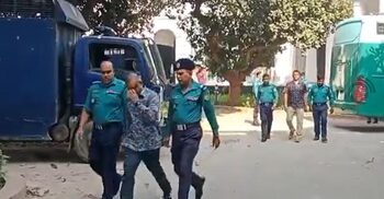 ট্রাইব্যুনালে ৩ সেনা কর্মকর্তা, আশপাশে কড়া নিরাপত্তা