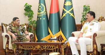 Indian navy chief calls on army chief