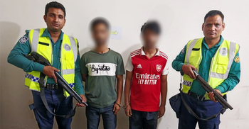 দারুস সালামে ডাকাতির প্রস্তুতিকালে দেশীয় অস্ত্রসহ গ্রেফতার দুই