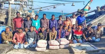 ৩ বোটে মিয়ানমারে সিমেন্ট পাচারের চেষ্টা, বঙ্গোপসাগরে আটক ৩০