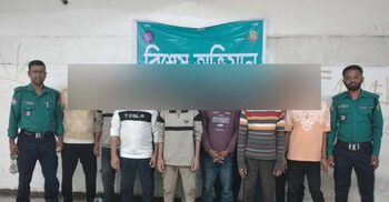 মোহাম্মদপুরে বিশেষ অভিযান: বিভিন্ন অপরাধে জড়িত গ্রেফতার ৯