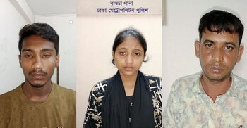 3 held with Tk 11.66 lakh over Badda theft