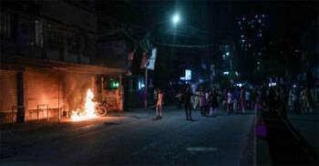 2 shot during arson attack at Jatiya Party office