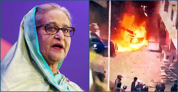 বেওয়ারিশ দুটি পোড়া লাশ আমতলা কবরস্থানে দাফন করা হয়