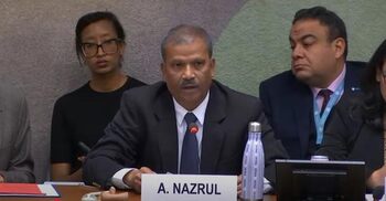 Asif Nazrul in Geneva: Govt committed to voting rights of CHT people