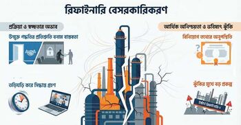 পেট্রোলিয়াম রিফাইনারি বেসরকারিতে দেওয়ার তোড়জোড়