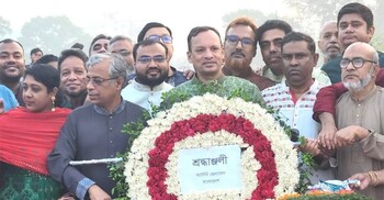 জাতীয় স্মৃতিসৌধে নবনিযুক্ত অ্যাটর্নি জেনারেলের শ্রদ্ধা