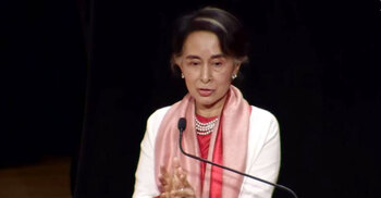 Myanmar junta says Suu Kyi moved to house arrest
