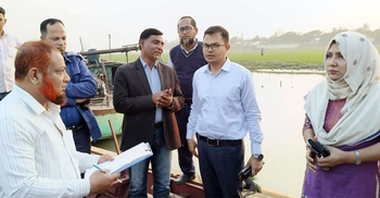 নদীর মাটি তুলে ফসলি জমি ভরাট, ইউপি সদস্যকে জরিমানা