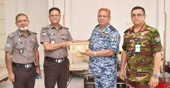 পুলিশ হেডকোয়ার্টার্স‌‌‌ পরিদর্শনে এনডিসি টিম