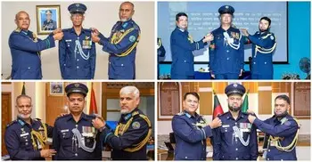 স্বাধীনতা দিবস উপলক্ষে অনারারি কমিশন পেলেন বিমানবাহিনীর ৯ কর্মকর্তা