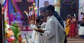 মোংলায় ৩৯ গির্জায় বড়দিনের প্রার্থনা