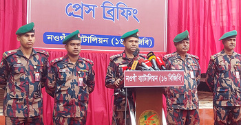 বগুড়ায় ২৪ প্লাটুন বিজিবি মোতায়েন