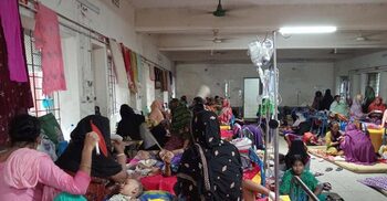 ১০০ শয্যার হাসপাতালে ১০৪ জনই ডায়রিয়া রোগী!