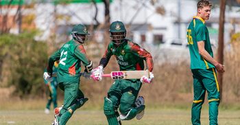 দক্ষিণ আফ্রিকার বিপক্ষে রুদ্ধশ্বাস জয় বাংলাদেশের যুবাদের