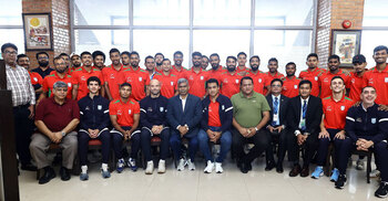 Bangladesh football team returns home from Nepal
