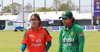 পাকিস্তানের বিপক্ষে ১১০ রানের পুঁজি বাংলাদেশের