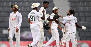 Bangladesh lose first Test to Zimbabwe