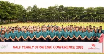 Midland Bank holds half-yearly strategic conference
