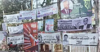 এখনো ঝুলছে নির্বাচনি পোস্টার, সিটি করপোরেশনের কার্যক্রমে ধীরগতি