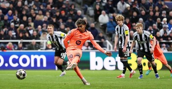 শেষ মুহূর্তে ইয়ামালের পেনাল্টিতে বাঁচলো বার্সেলোনা