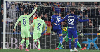 Barcelona held to frustrating draw at Getafe
