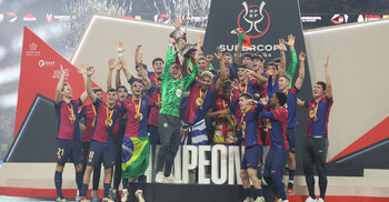Barcelona smash Real Madrid to win Spanish Super Cup