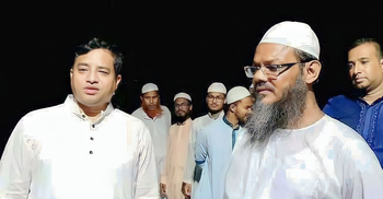 ফয়জুল করীমকে দেখতে চরমোনাই গেলেন জাহাঙ্গীর আলম