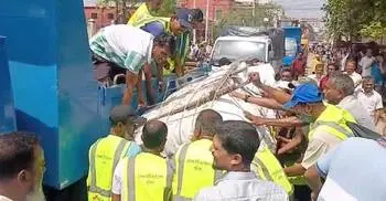 বরিশাল নগরীতে অবৈধ দখল উচ্ছেদ শুরু