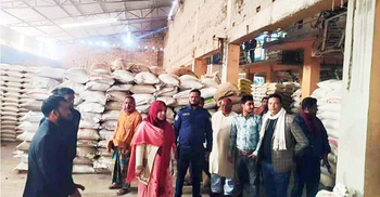বগুড়ায় চালের মূল্য সহনীয় রাখতে অভিযান