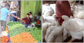 ময়মনসিংহে সবজির দামে স্বস্তি, উত্তাপ বেড়েছে মুরগির বাজারে