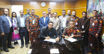 সমঝোতা স্মারক সই, বাংলাদেশ ব্যাংকে থাকবে স্যাটেলাইট ফায়ার স্টেশন