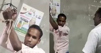 হাত বেঁধে শ্রমিককে বর্বর নির্যাতন, লক্ষ্মীপুরে ভিডিও ভাইরাল