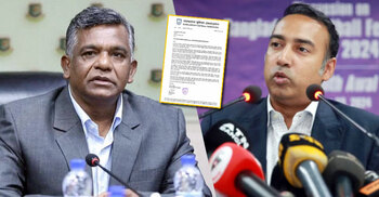 বিসিবির কাছে ব্যাখ্যা দাবি বাফুফে সভাপতির