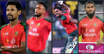 শীর্ষ দশে মোস্তাফিজ, ইমন-তামিম-জাকের-শরিফুলের বড় লাফ
