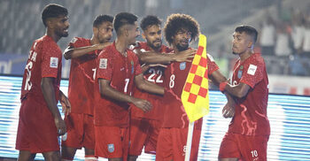 শেষ মুহূর্তে গোল হজমে জয় হাতছাড়া বাংলাদেশের