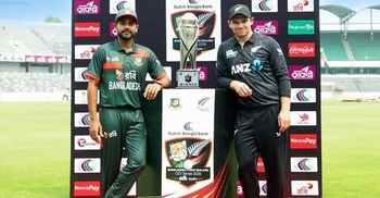 Bangladesh to bowl first in ODI series opener against New Zealand