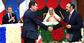 Dhaka, Paris sign two instruments