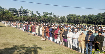 বেরোবিতে ওসমান হাদির গায়েবানা জানাজা