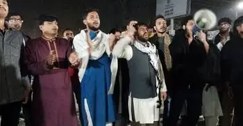 ইনকিলাব মঞ্চের নেতাকর্মীদের ওপর হামলার প্রতিবাদে বেরোবিতে বিক্ষোভ