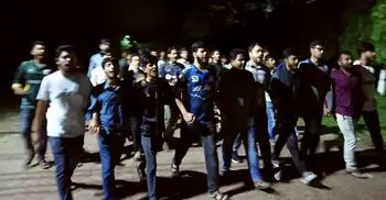 ‘গুপ্ত রাজনীতি’ বন্ধের দাবিতে বেরোবি ছাত্রদলের বিক্ষোভ