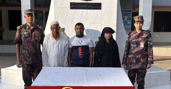 টেকনাফে বিজিবির অভিযানে ১৪ জিম্মি উদ্ধার, আটক ৩