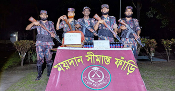 কুড়িগ্রাম সীমান্তে একমাসে মাদকসহ ২ কোটি টাকার ভারতীয় পণ্য জব্দ
