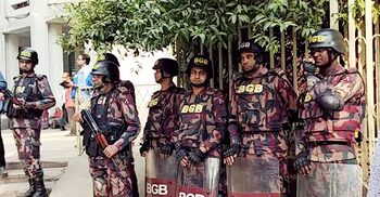 হাসিনা-রেহানা-টিউলিপের রায়, আদালত প্রাঙ্গণে বিজিবি মোতায়েন