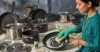 নন-স্টিক বাসন পরিষ্কার করতে যেসব ভুল এড়িয়ে চলবেন