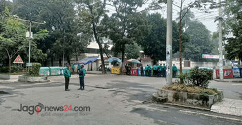 গুলশানে তারেক রহমানের বাসভবন ঘিরে কড়া নিরাপত্তা ব্যবস্থা