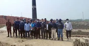 ভোলায় দুই ইট ভাটার দুই লক্ষ জরিমানা