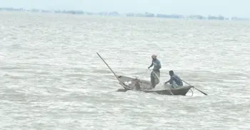 ভোলায় নিষেধাজ্ঞা শেষে মাছ শিকারে নেমেছেন জেলেরা