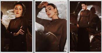 শীতের পার্টি লুকের অনুপ্রেরণা মিম